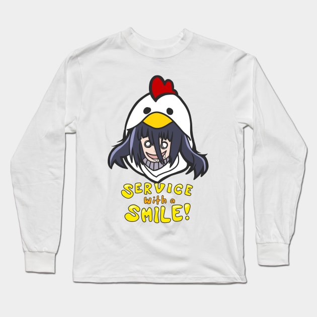 Zombieland Saga - Tae's Chicken Service Long Sleeve T-Shirt by dogpile
